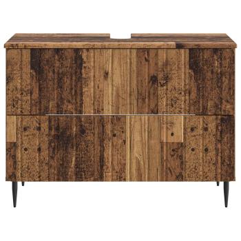 Waschbeckenschrank ZWOLLE Altholz 82 x 41 x 58,5 cm