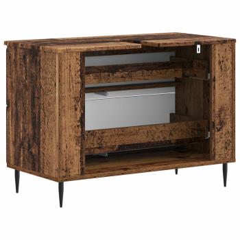 Waschbeckenschrank ZWOLLE Altholz 82 x 41 x 58,5 cm