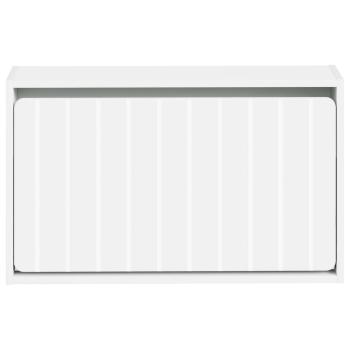 Wandmontierter Schuhschrank ZWOLLE 71 x 17 x 43 cm Weiß
