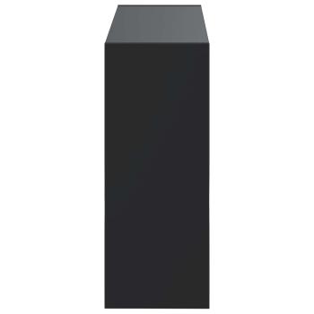 Wandmontierter Schuhschrank ZWOLLE 71 x 17 x 43 cm Schwarz