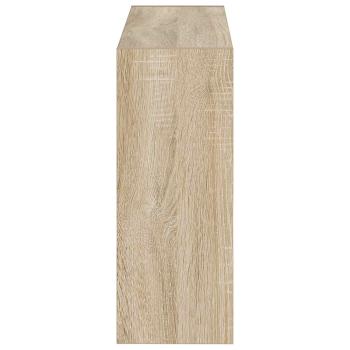 Wandmontierter Schuhschrank ZWOLLE 71 x 17 x 43 cm Sonoma-Eiche