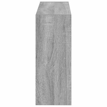 Wandmontierter Schuhschrank ZWOLLE 71 x 17 x 43 cm Sonoma-Grau