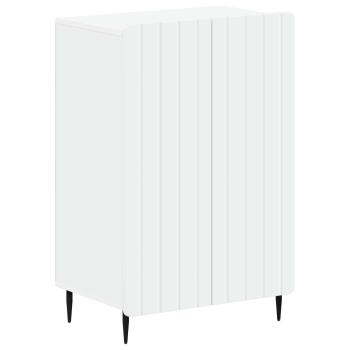 Schuhschrank ZWOLLE 59,5 x 39,5 x 91,5 cm Holzwerkstoff Weiß