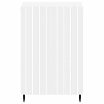 Schuhschrank ZWOLLE 59,5 x 39,5 x 91,5 cm Holzwerkstoff Weiß