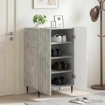 ARDEBO.de - Schuhschrank ZWOLLE 59,5 x 39,5 x 91,5 cm Holzwerkstoff
