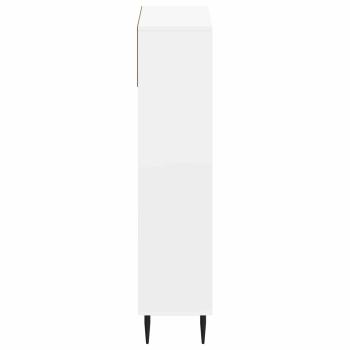 Schuhschrank ZWOLLE 78 x 24 x 103 cm Holzwerkstoff Weiß