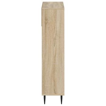 Schuhschrank ZWOLLE 78 x 24 x 103 cm Holzwerkstoff Sonoma-Eiche