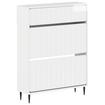 Schuhschrank ZWOLLE 78 x 24 x 103 cm Holzwerkstoff