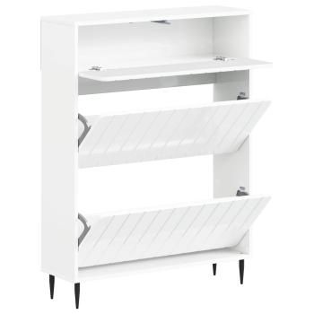 Schuhschrank ZWOLLE 78 x 24 x 103 cm Holzwerkstoff