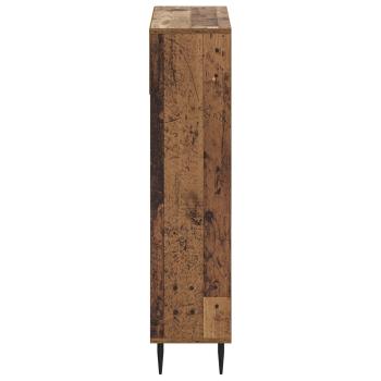 Schuhschrank ZWOLLE 78 x 24 x 103 cm Holzwerkstoff Altholz