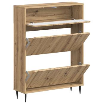 Schuhschrank ZWOLLE 78 x 24 x 103 cm Holzwerkstoff