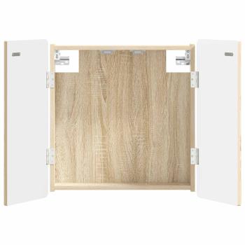 Dartboard Schrank ZWOLLE Sonoma-Eiche 52,5 x 10,5 x 57,5 cm
