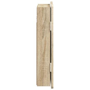 Dartboard Schrank ZWOLLE Sonoma-Eiche 52,5 x 10,5 x 57,5 cm