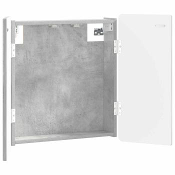 Dartboard Schrank ZWOLLE Betongrau 52,5 x 10,5 x 57,5 cm