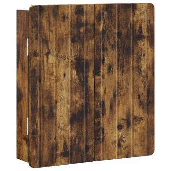 Dartboard Schrank ZWOLLE Raucheiche 52,5 x 10,5 x 57,5 cm