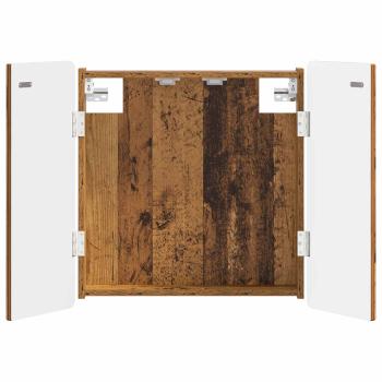 Dartboard Schrank ZWOLLE Altholz 52,5 x 10,5 x 57,5 cm