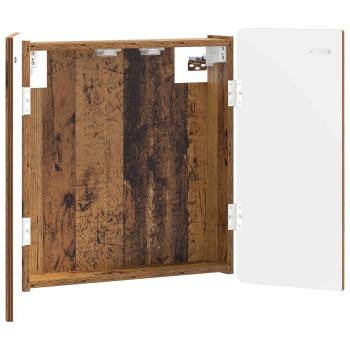 Dartboard Schrank ZWOLLE Altholz 52,5 x 10,5 x 57,5 cm