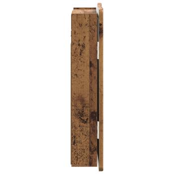 Dartboard Schrank ZWOLLE Altholz 52,5 x 10,5 x 57,5 cm