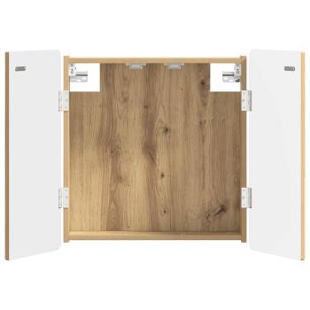 Dartboard Schrank ZWOLLE Artisan-Eiche 52,5 x 10,5 x 57,5 cm