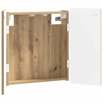 Dartboard Schrank ZWOLLE Artisan-Eiche 52,5 x 10,5 x 57,5 cm