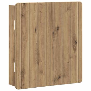 Dartboard Schrank ZWOLLE Artisan-Eiche 52,5 x 10,5 x 57,5 cm
