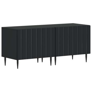 TV-Schrank Schwarz Holzwerkstoff