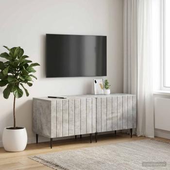 ARDEBO.de - TV-Schrank Betongrau Holzwerkstoff