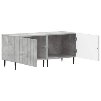 TV-Schrank Betongrau Holzwerkstoff