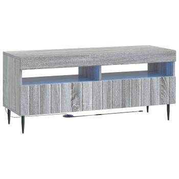 LED-TV-Schrank ZWOLLE 100 x 35 x 43 cm Sonoma-Grau