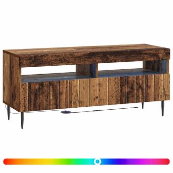 LED-TV-Schrank Altholz Holzwerkstoff