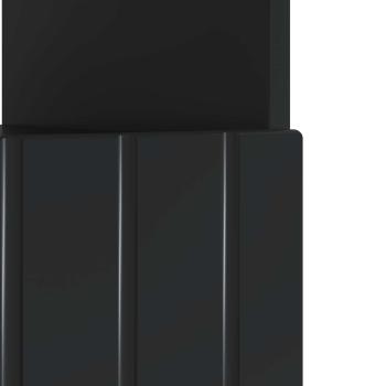 LED-TV-Schrank Schwarz Holzwerkstoff