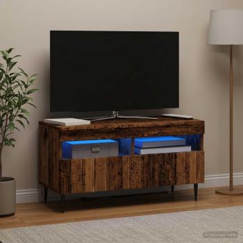 LED-TV-Schrank ZWOLLE 81 x 35 x 43 cm Altholz Holzwerkstoff