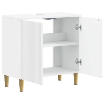 Waschbeckenschrank ARNHEM Weiß 59,5 x 31,5 x 59 cm