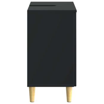Waschbeckenschrank ARNHEM Schwarz 59,5 x 31,5 x 59 cm