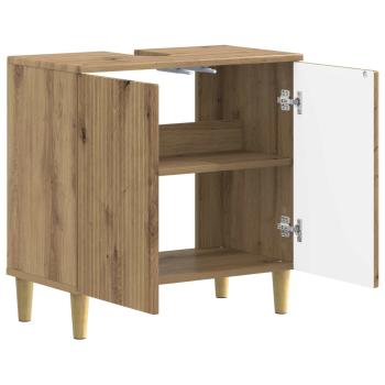 Waschbeckenschrank ARNHEM Artisan-Eiche 59,5 x 31,5 x 59 cm