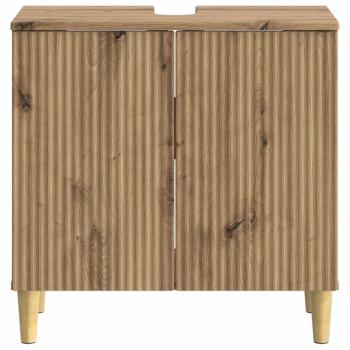 Waschbeckenschrank ARNHEM Artisan-Eiche 59,5 x 31,5 x 59 cm