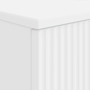 Waschbeckenschrank ARNHEM Weiß 82 x 41 x 59 cm Holzwerkstoff
