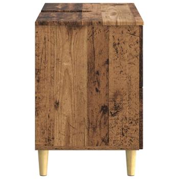 Waschbeckenschrank ARNHEM Altholz 82 x 41 x 59 cm Holzwerkstoff