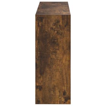 Wandmontierter Schuhschrank ARNHEM 71 x 17 x 43 cm Raucheiche