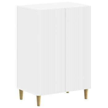 ARDEBO.de - Schuhschrank ARNHEM 59,5 x 39,5 x 90 cm Holzwerkstoff Weiß