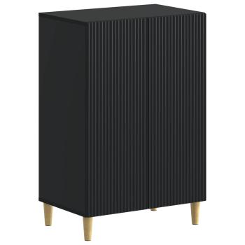 Schuhschrank ARNHEM 59,5 x 39,5 x 90 cm Holzwerkstoff Schwarz