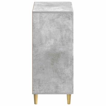 Schuhschrank ARNHEM 59,5 x 39,5 x 90 cm Holzwerkstoff Betongrau