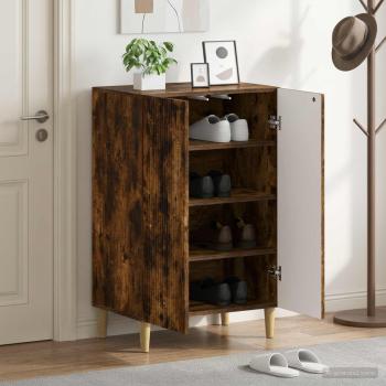 ARDEBO.de - Schuhschrank ARNHEM 59,5 x 39,5 x 90 cm Holzwerkstoff