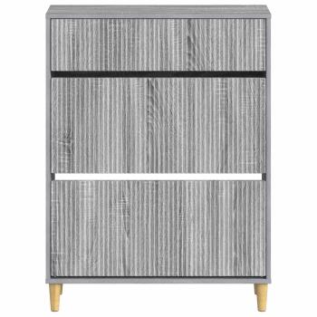 Schuhschrank ARNHEM 78 x 24 x 103 cm Holzwerkstoff Sonoma-Grau