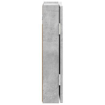 Dartboard Schrank ARNHEM Betongrau 52,5 x 10,5 x 53,5 cm