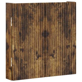Dartboard Schrank ARNHEM Raucheiche 52,5 x 10,5 x 53,5 cm
