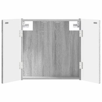 Dartboard Schrank ARNHEM Sonoma-Grau 52,5 x 10,5 x 53,5 cm