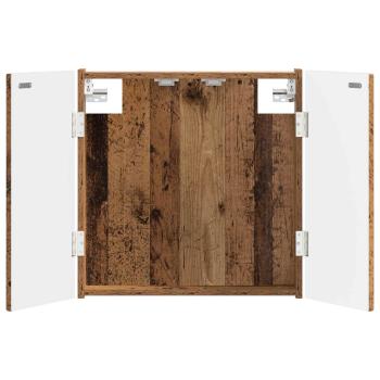 Dartboard Schrank ARNHEM Altholz 52,5 x 10,5 x 53,5 cm
