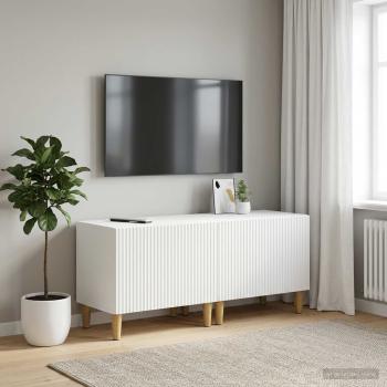 ARDEBO.de - TV-Schrank Weiß Holzwerkstoff