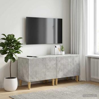 ARDEBO.de - TV-Schrank Betongrau Holzwerkstoff